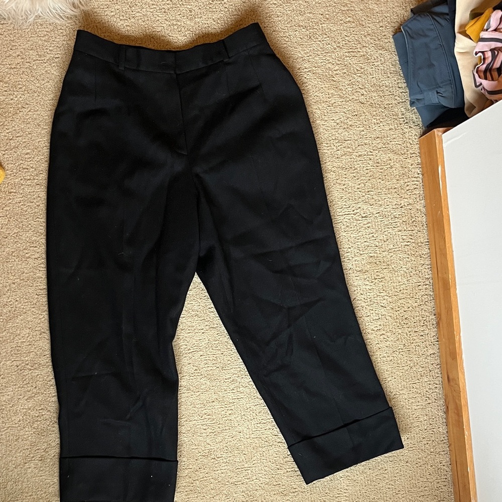 Harve Benard Wool Pants in Black